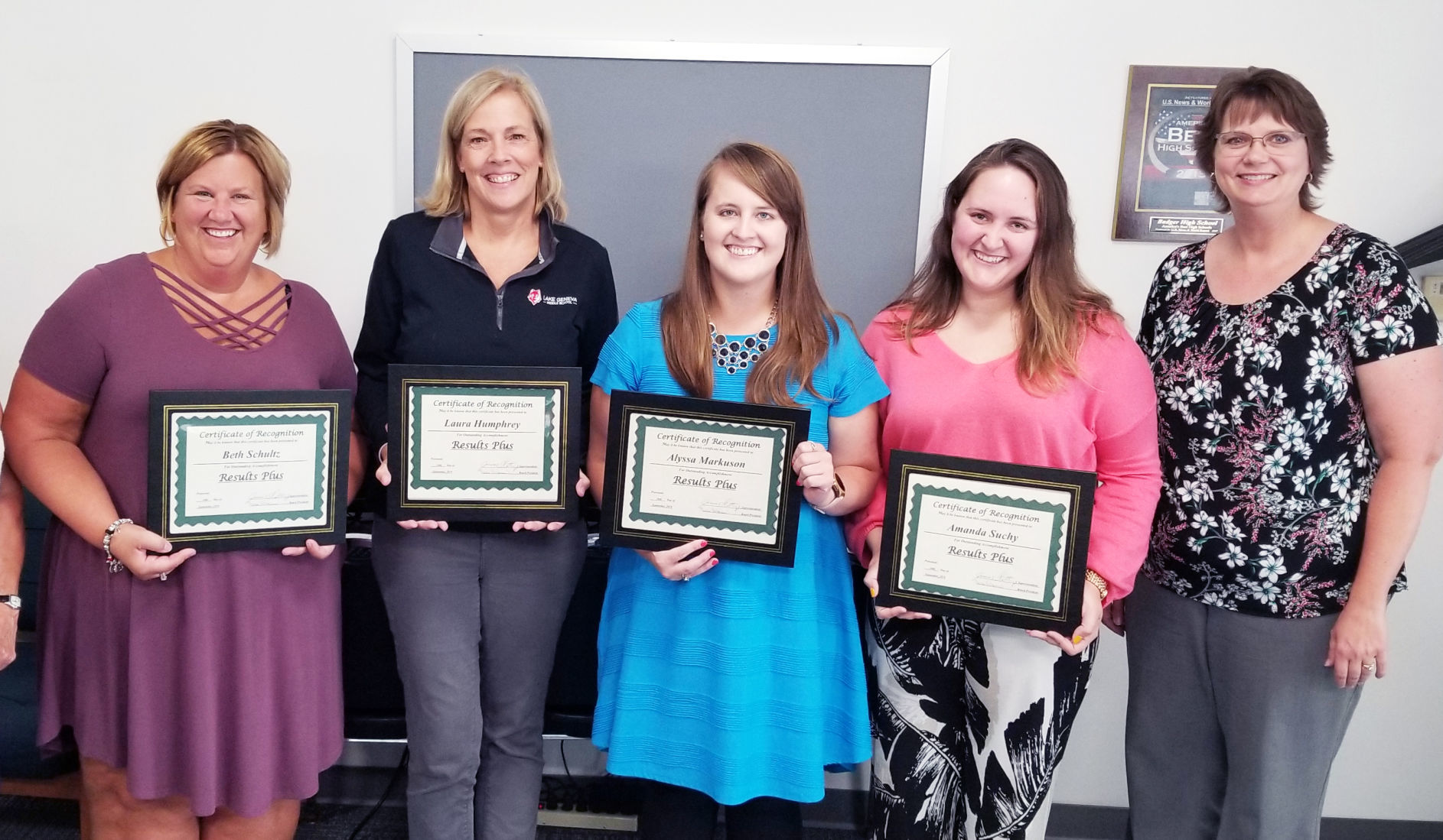 Lake Geneva teacher awards